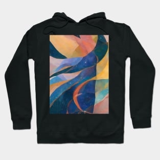 Chromatic Botanic Abstraction #2 Hoodie